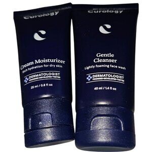 Curology Gentle‎ Cleanser & Cream Moisturizer Travel Set